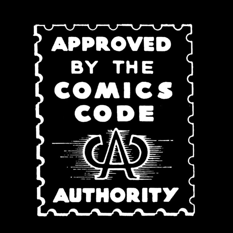 Approved by the Comics Code Authority T-Shirt - Dot Cotton