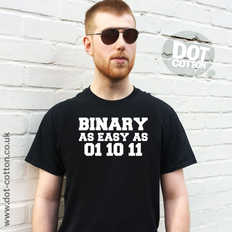 silicon valley binary shirt