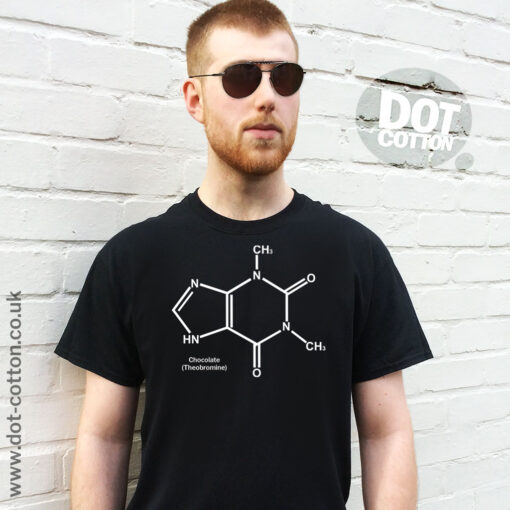 Chocolate Molecular Structure T-Shirt