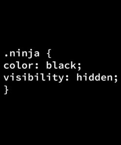 Ninja Visibility Hidden T-Shirt