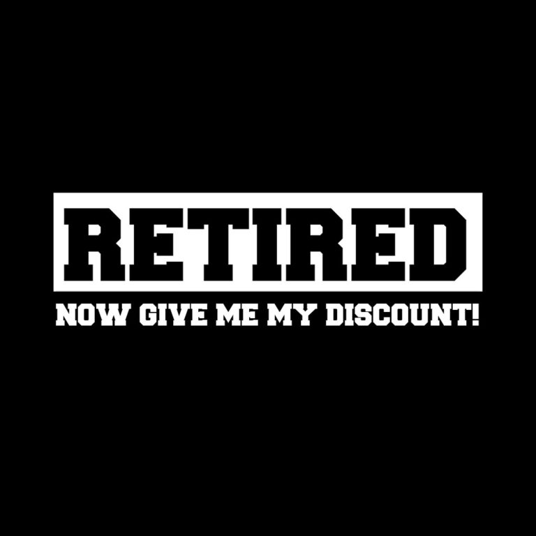 I don’t want to I’m retired T-shirt - Dot Cotton